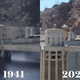 Imagen para el artículo titulado Este es el nivel actual del agua en la famosa presa Hoover comparado con el que tenía en 1941